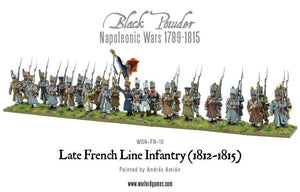 Warlord - Black Powder Late French Line Infantry (1812-1815)