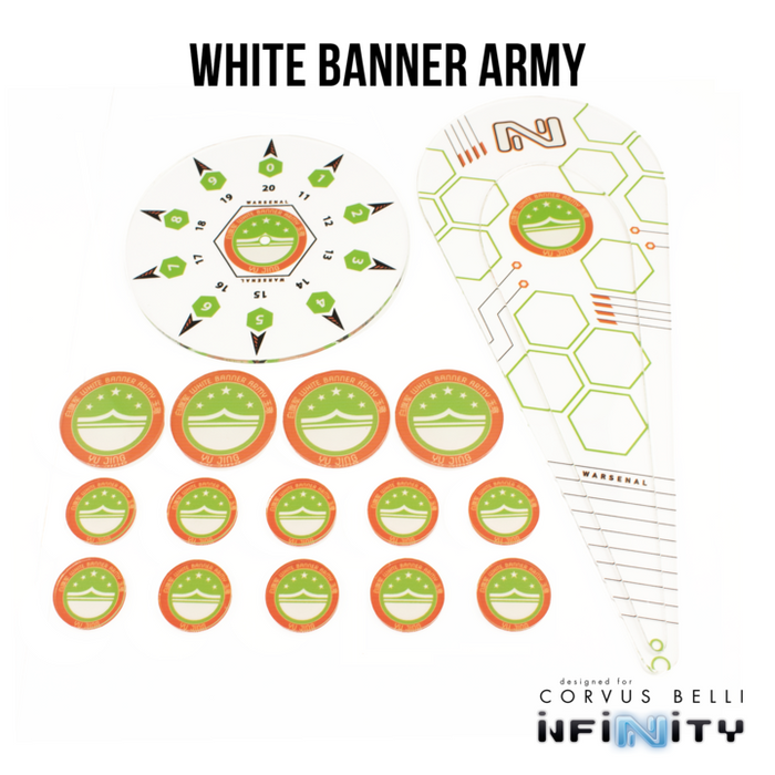 Warsenal - Infinity Faction Bundle - White Banner Army