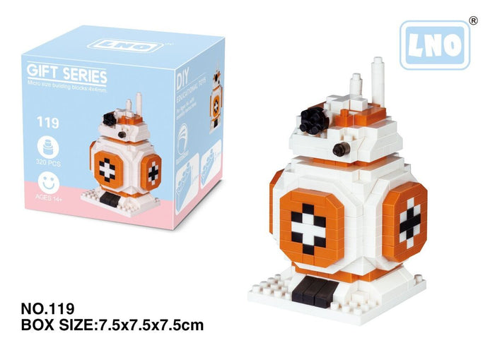 Wisehawk - Star Wars - BB-8 Micro Block (320pcs)