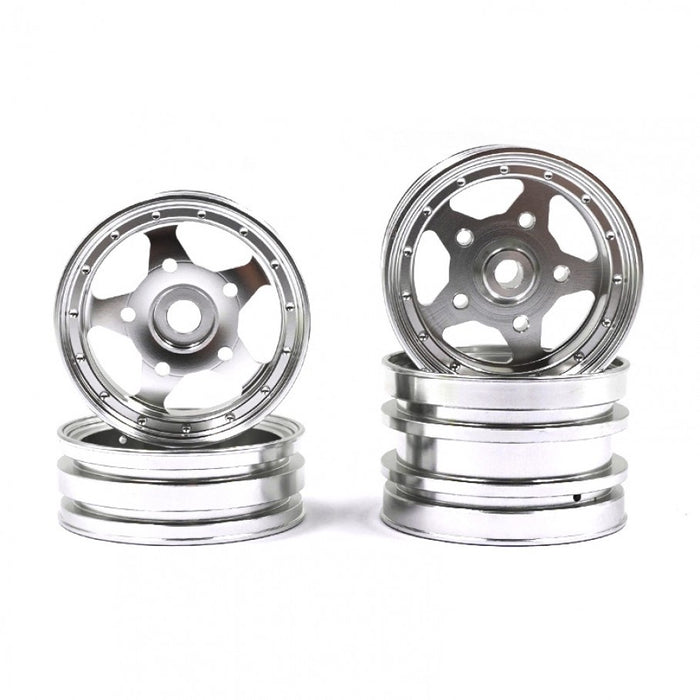 Xtra Speed - Aluminum Rim Set for Tamiya Sand Scorcher / Fighting Buggy (SRB) (Star 5 Spoke)