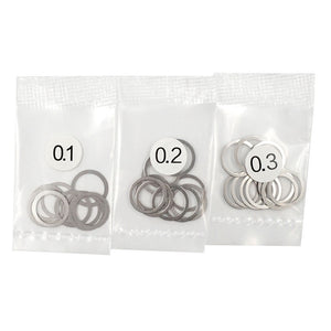 Yeah Racing - 8x10mm Stainless Spacer Set .1  .2  .3mm
