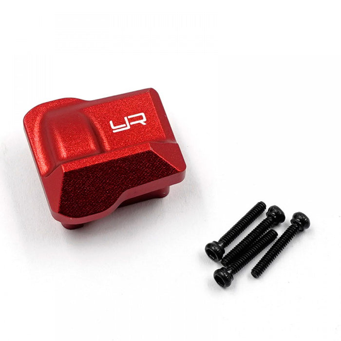 Yeah Racing - Alum. Front or Rear Diff Cover TRX-4M (Red)