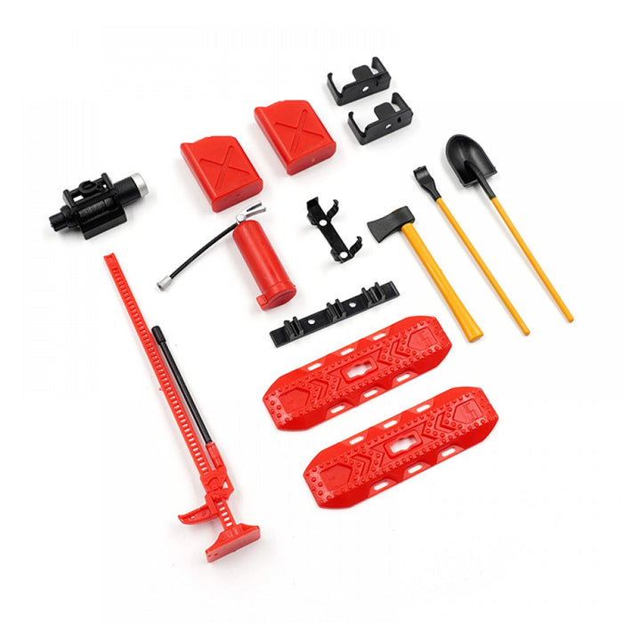 Yeah Racing - Rock Crawler Accessories Combo Set For 1/18 1/16 RC (FITS TRX-4M)