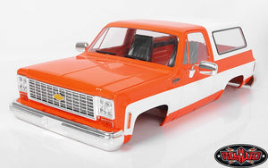 RC4WD - Chevrolet Blazer Hard Body Complete Set (Orange) (painted) (#)