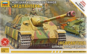 Zvezda - 1/72 Jagdpanther Sd.Kfz. 173 (Snap Fit)