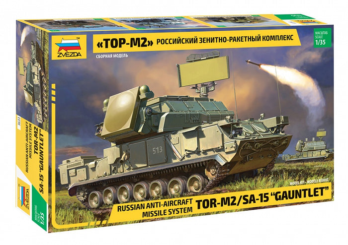 Zvezda - 1/35 Russian Anti-Aircraft Missile System "TOR-M2"