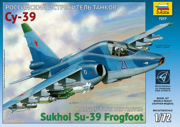Zvezda - 1/72 Sukhoi Su-39 Frogfoot