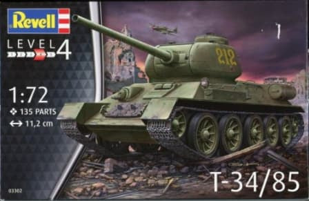 Revell - 1/72 T-34/85