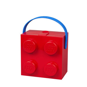 LEGO - Lunch Box w/Handle 4 - Red