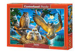Castorland - Owl Family (500pcs)