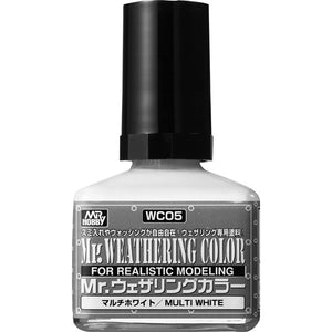 Mr.Hobby - WC05 Mr.Weathering Color  Multi White