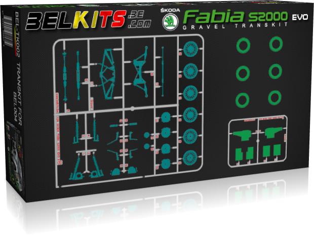 Belkits - 1/24 Skoda Fabia S2000 Evo (Upgrade Kit)