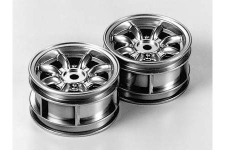 Tamiya - M-Chassis 8-Spoke Plated Wheels for Mini (2)