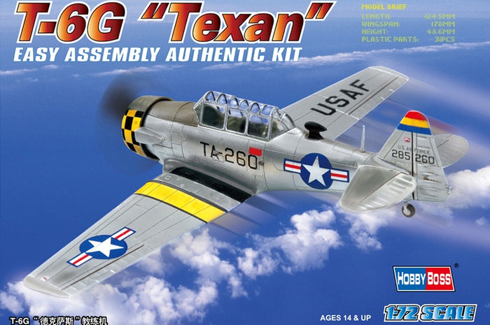 Hobby Boss - 1/72 T-6G Texan (Easy Assembly Kit)