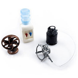 Yeah Racing - 1/10 Camping Accessories Cylinder/Gas Burner/Fan/Water Cooler (#)