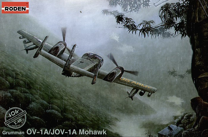 Roden - 1/48 Grumman OV-1A/JOV-1A Mohawk