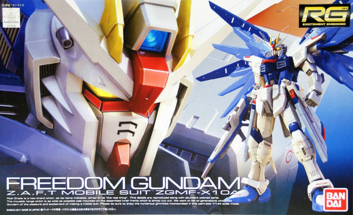 Bandai - 1/144 Freedom Gundam (Z.A.F.T Mobile Suit ZGMF-X10A)