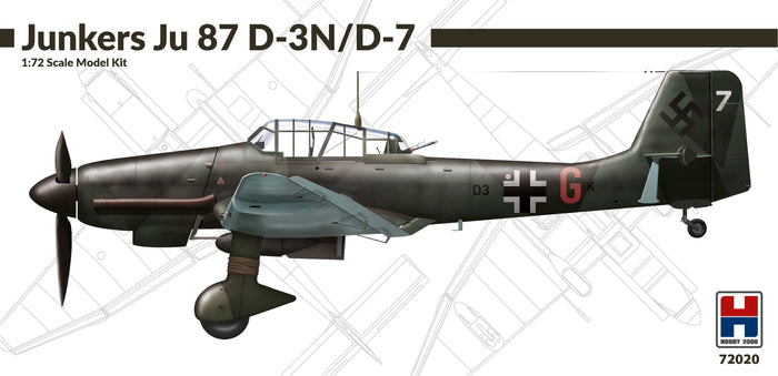 Hobby 2000 - 1/72 Junkers Ju-87 D-3 N / D-7