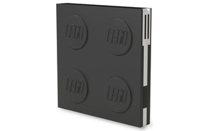 LEGO - 2.0 Locking Notebook with Gel Pen - Black
