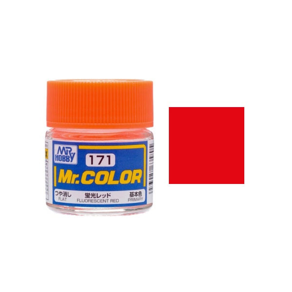 Mr.Color - C171 Flourescent Red (Semi-Gloss)