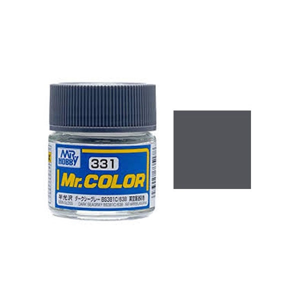 Mr.Color - C331 Dark Sea Grey BS381C/638 (Semi-Gloss)
