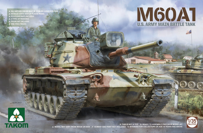 Takom - 1/35 M60A1 U.S Army Main Battle Tank
