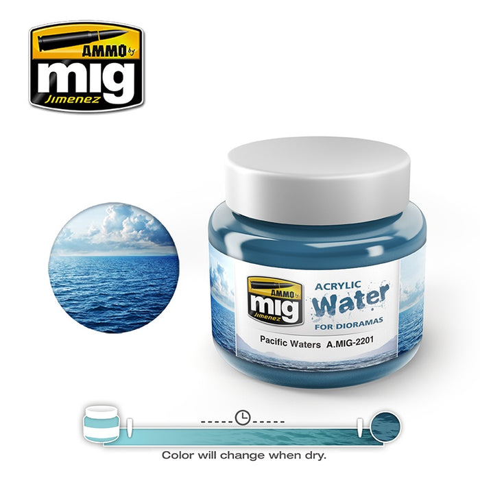 AMMO - 2201 Pacific Waters (Acrylic Water 250ml)