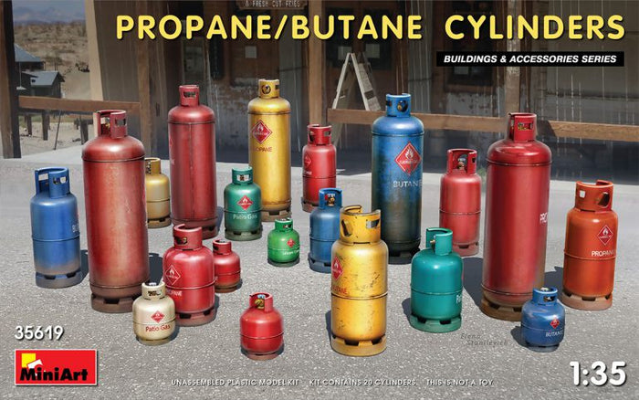Miniart - 1/35 Propane/Butane Cylinders