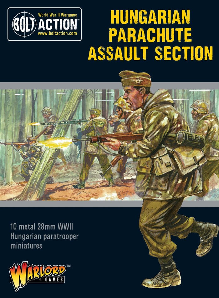 Warlord - Bolt Action  Hungarian Parachute Assault Section