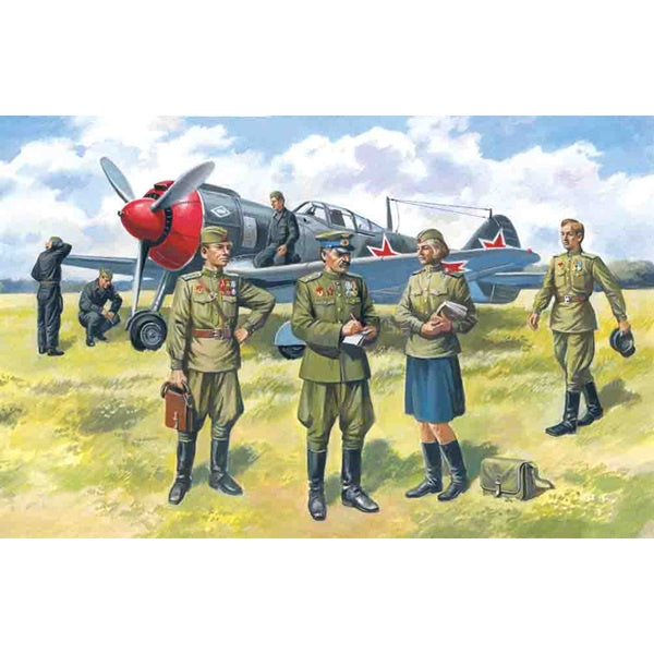 ICM - 1/48 WWII Soviet Pilots/Crew 1943-1945