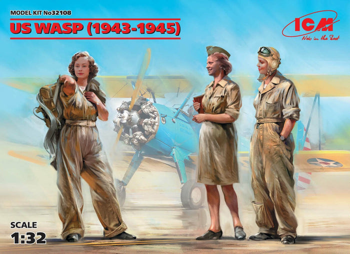 ICM - 1/32 US WASP 3 Figures (1943-1945)
