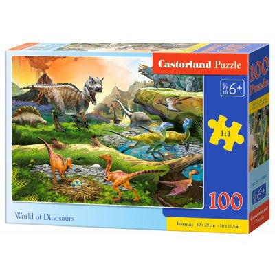 Castorland - World of Dinosaurs (100pcs)