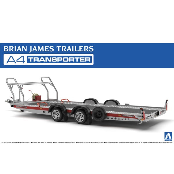 Aoshima - 1/24 Brian James Trailers A4 Transporter