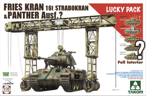 Takom - 1/35 FRIES KRAN 16t Strabokran 43/44 + Panther Full Interior