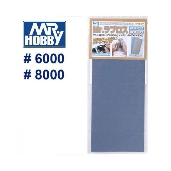 Mr.Hobby - Mr.Water Proof Polishing Cloth #6000 #8000