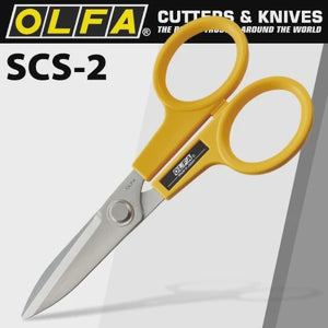 Olfa - Scissors w/serrated edge SCS-2