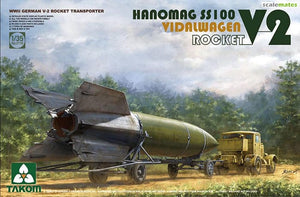 Takom - 1/35 V-2 Rocket Vidalwagen & Hanomag SS100