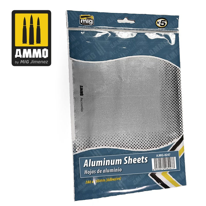 AMMO - Aluminium Sheets 280 x 195mm