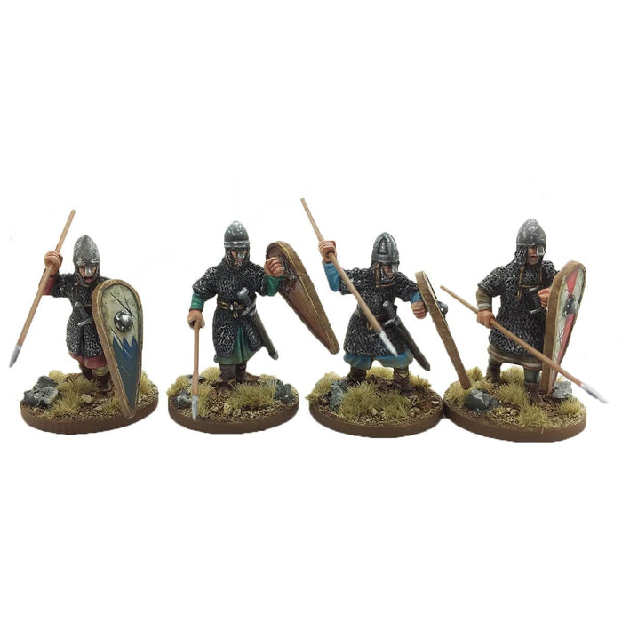 Footsore Miniatures - Armoured Norman Infantry 1