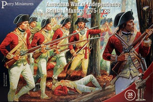 Perry Miniatures - American War of Independence British Infantry 1775-1783 (Black Powder)(AW200)