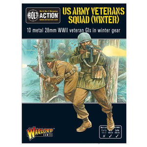 Warlord - Bolt Action  US Army Veterans Squad (Winter)