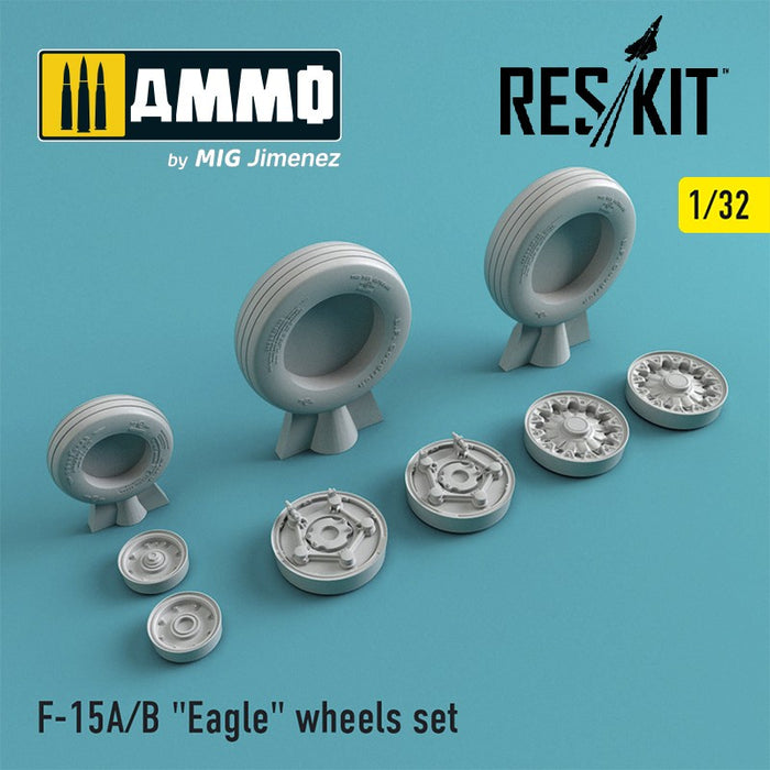 Reskit - 1/32 F-15 (A/B) "Eagle" Wheels Set (RS32-0020)