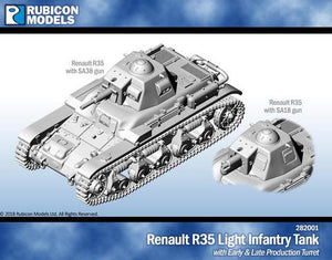 Rubicon Models - 1/56 Renault R35 Light Infantry Tank