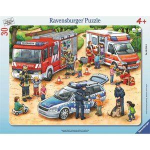 Ravensburger - Exciting Jobs (30pcs) Frame Puzzle