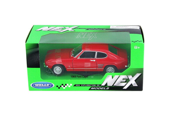 Welly - 1/24 Ford Capri 1969 (Red)