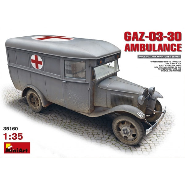 Miniart - 1/35 GAZ-03-30 Ambulance