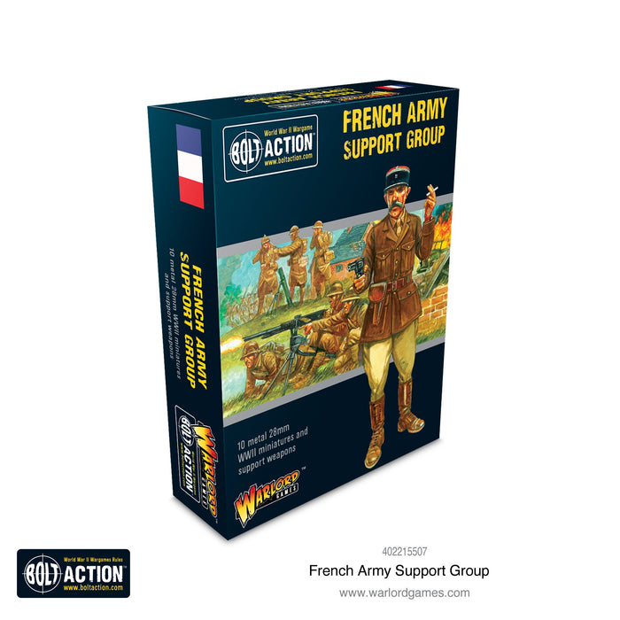 Warlord - Bolt Action  French Army Support Group