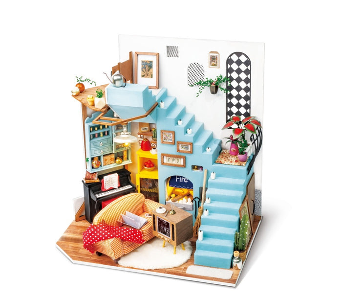 Robotime - DIY House - Joy's Peninsula Living Room
