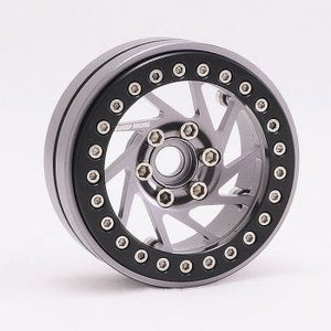 Sweep - 1.9" Spiral Crawler Wheels 2pcs Gray