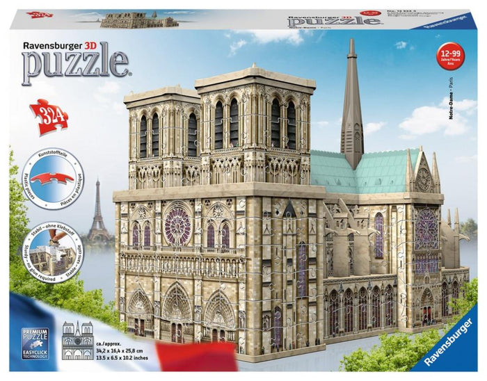Ravensburger - Notre Dame (216pcs) (3D)